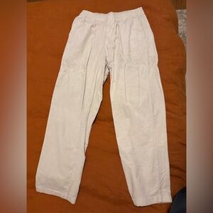 Men's Corduroy Cream Pants